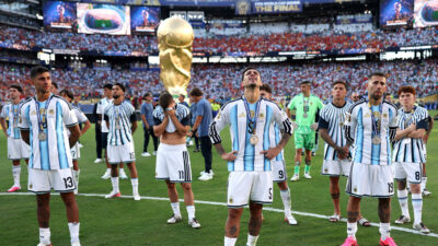 La selección argentina, en el centro de una polémica tras el Mundial