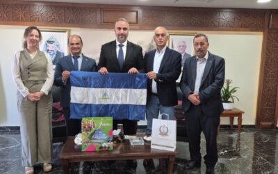 Nicaragua sostiene encuentro con alcalde de Belén, Palestina
