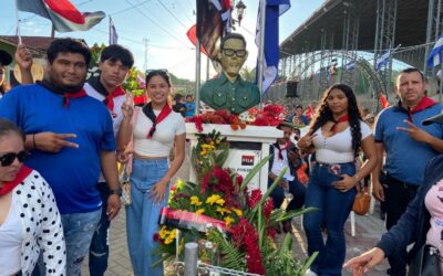 Carazo rinde homenaje al comandante Carlos Fonseca Amador