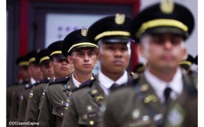 Nuevos cadetes al servicio del Pueblo, la Patria y la Paz en Nicaragua