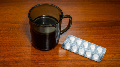 Por qué no debes mezclar medicamentos con café