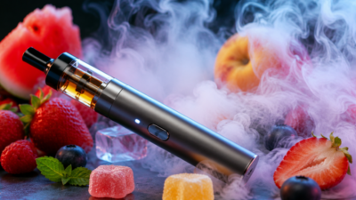 El peligro detrás de los vapes con sabores artificiales
