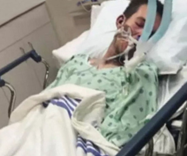 Paciente en recuperación tras accidente