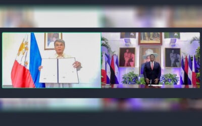 Recibimos Copias de Estilo del Embajador de Filipinas