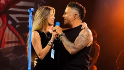 El romántico momento de Alejandro Sanz y Stephanie Cayo con “Corazón Partío