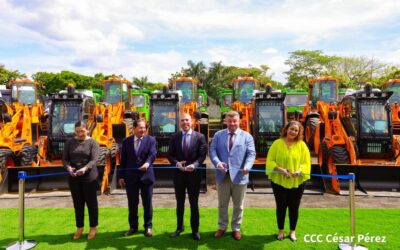 Gobierno de Nicaragua entrega 248 equipos y maquinaria provenientes de Belarús a las municipalidades