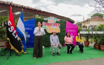 Festival de comidas típicas con cerdo en Masaya