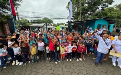 Mega Feria de Salud Pediátrica en el Hospital Dr. Luis Felipe Moncada en San Carlos, Río San Juan