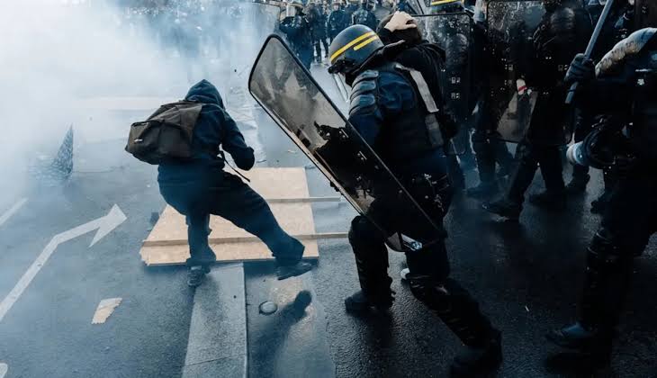Protestas en Francia