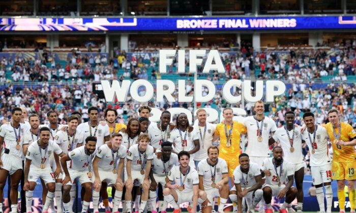 Inglaterra vence a Francia en una lluvia de goles y conquista el tercer puesto del Mundial