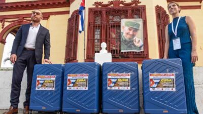 Movimiento italiano lleva ayuda solidaria a Cuba