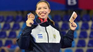 Joyci Tinoco gana medalla de bronce para Nicaragua en los JCAC