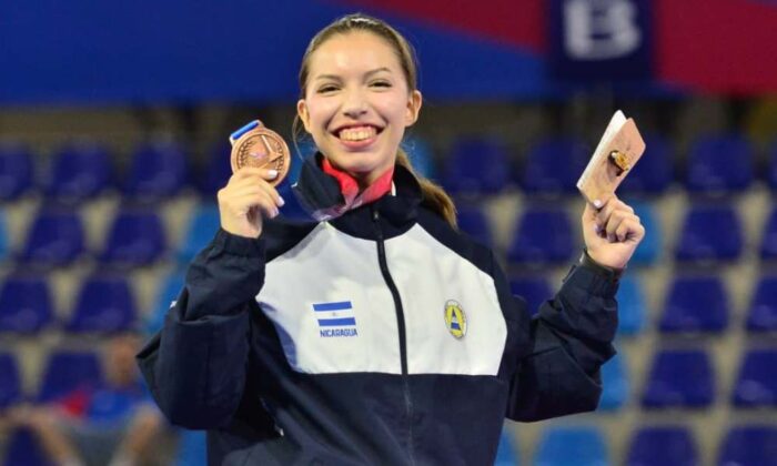Joyci Tinoco gana medalla de bronce para Nicaragua en los JCAC