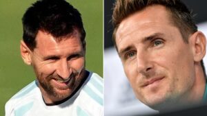 Messi hace historia y Klose le dedica unas palabras de reconocimiento