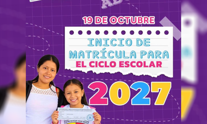 Matrículas escolares en Nicaragua inician este lunes 19 de octubre