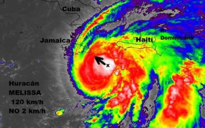 Trayectoria y evolución de Melissa, el superhuracán en el Caribe