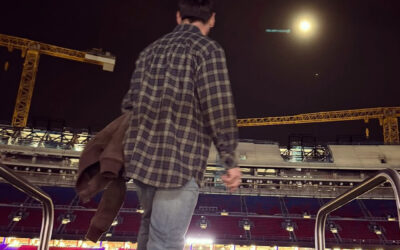 Leo Messi volvió a pisar el césped del Spotify Camp Nou, el lugar que fue su hogar durante tantos años.