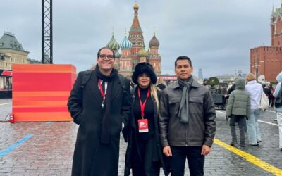 Nicaragua rinde homenaje a la Revolución Socialista de Octubre en Moscú