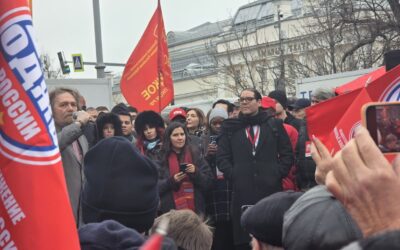 Nicaragua rinde homenaje a la Revolución Socialista de Octubre en Moscú