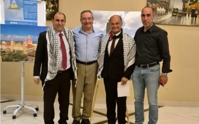 Nicaragua con y en Palestina celebrando el 46/19