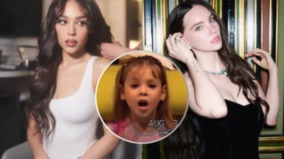 Danna emociona con un video inédito de su infancia