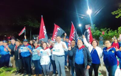 La Paz, Carazo recibe alumbrado público