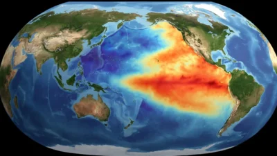 El Pacífico rompe récords de calor por el Súper El Niño