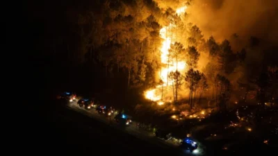 Incendios forestales devastaron miles de hectáreas en España y Francia durante julio