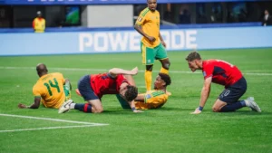 Un penal sobre el final le da a Sudáfrica un empate frente a Chequia