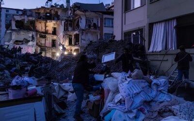 Imágenes de la destrucción causada por el sismo en Turquía