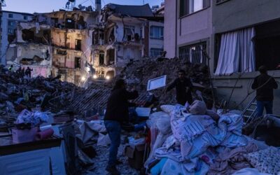 Imágenes de la destrucción causada por el sismo en Turquía