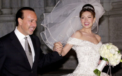 Thalía y Tommy Mottola celebran 25 años de amor con emotivo mensaje