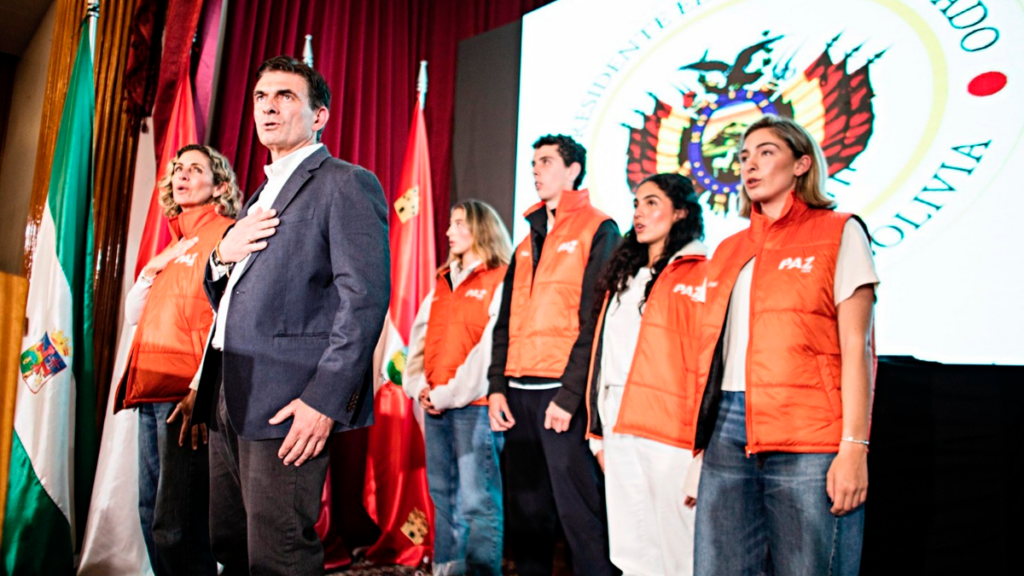 Presidente de Bolivia Rodrigo Paz