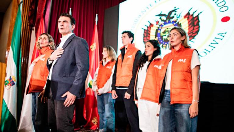 Presidente de Bolivia Rodrigo Paz